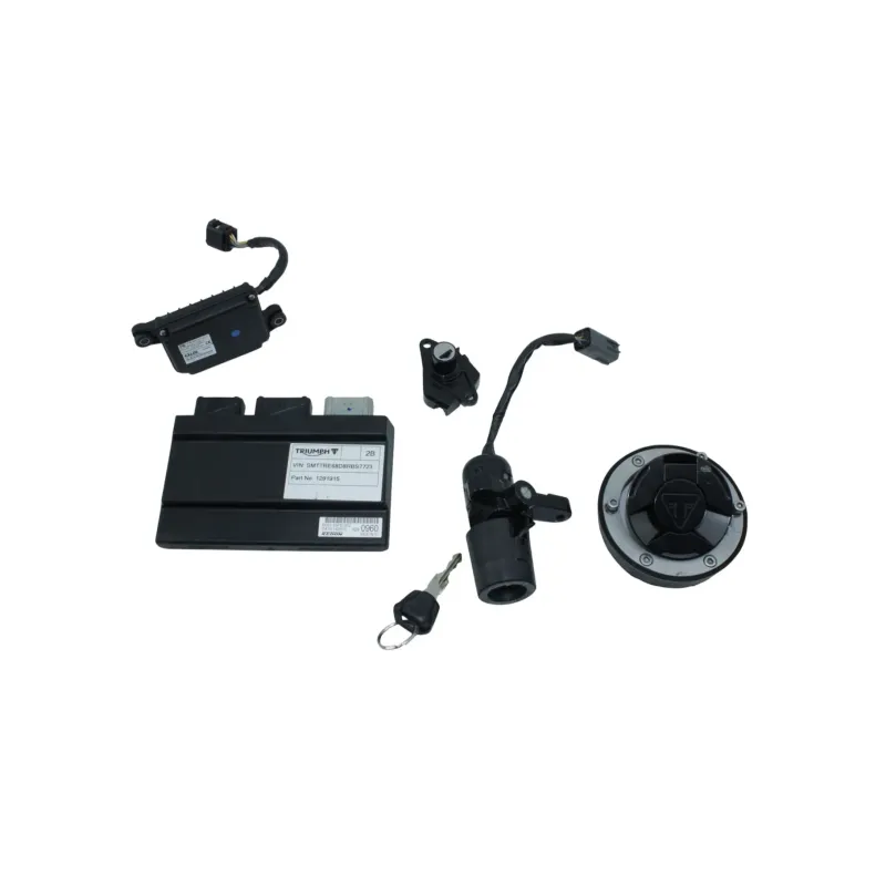 Jeu de serrure contacteur a cle code TRIUMPH TIGER 850 SPORT ABS 2021 - 2025