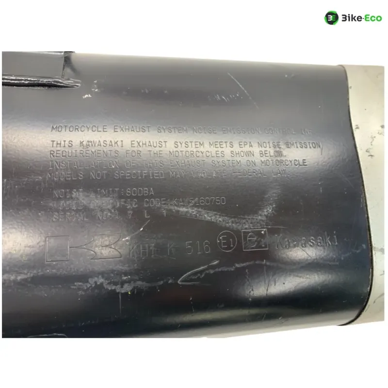Silencieux (echappement) KAWASAKI Z 750 2007-2012