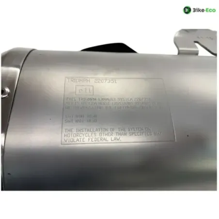 Silencieux (echappement) TRIUMPH SPEED TRIPLE 1050 2011-2015