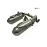 Silencieux (echappement) TRIUMPH SPEED TRIPLE 1050 2011-2015 Silencieux (echappement) TRIUMPH SPEED TRIPLE 1050 2011-2015