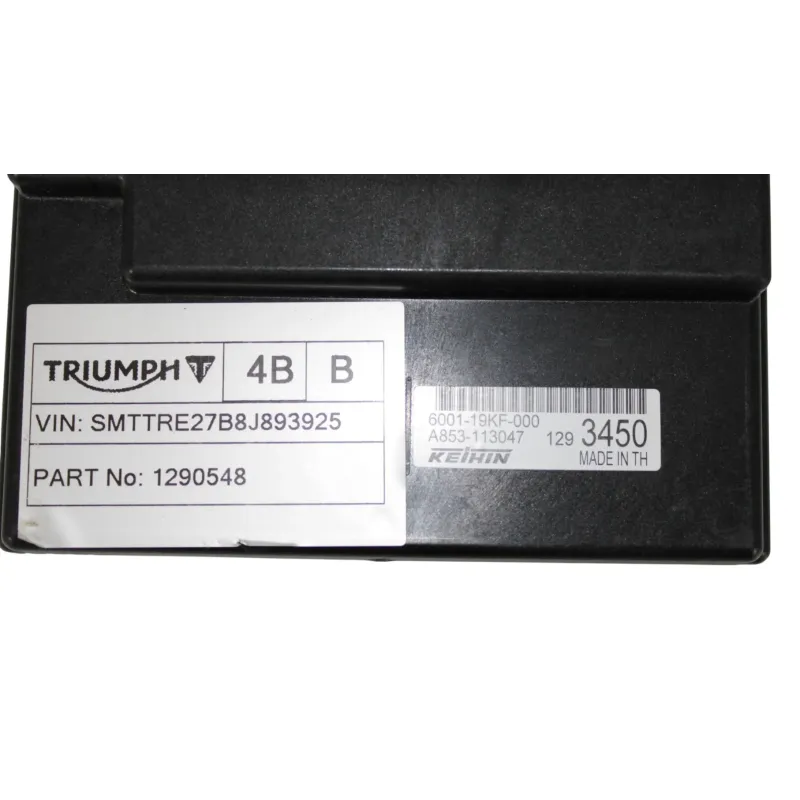 Jeu de serrure contacteur a cle code TRIUMPH TIGER 800 XCA ABS 2018 - 2020