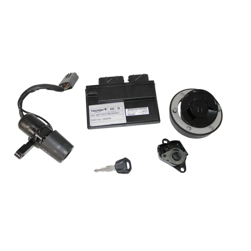 Jeu de serrure contacteur a cle code TRIUMPH TIGER 800 XCA ABS 2018 - 2020