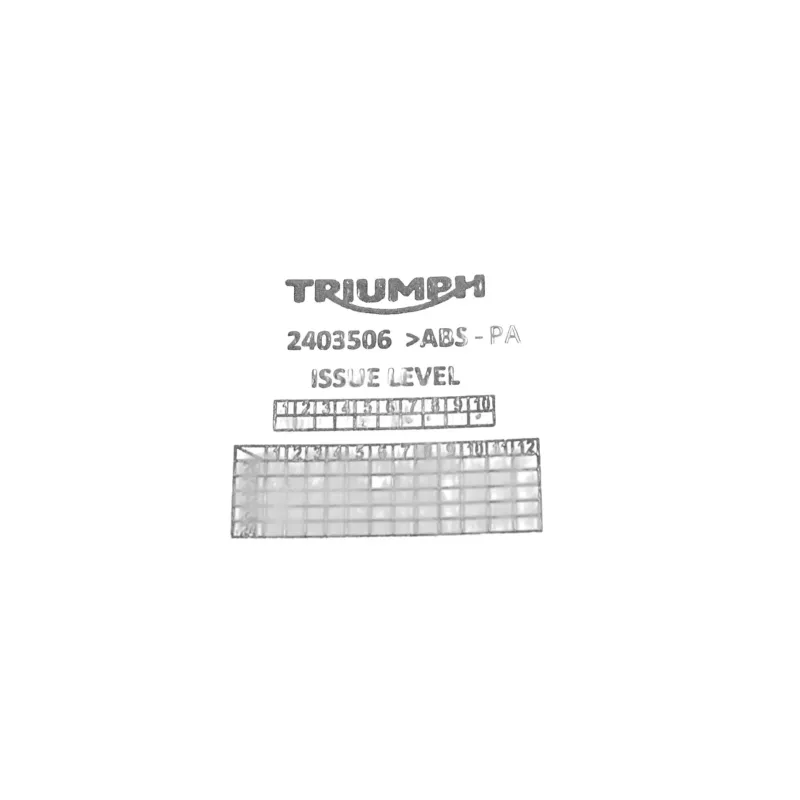 Habillage de reservoir TRIUMPH TRIDENT 660 2021 - 2025