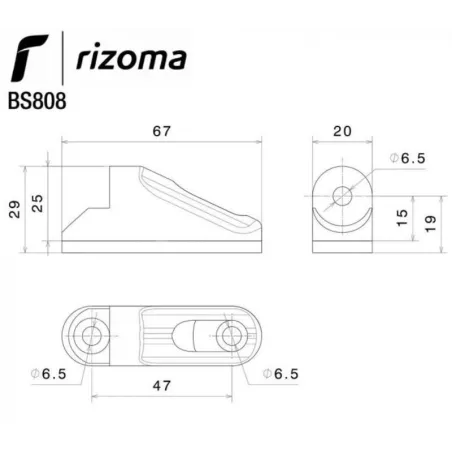 Retro droit KAWASAKI ZX10R 2011 - 2015