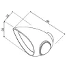 Clignotants avant BMW R 1200 NINE T 2017 - 2023