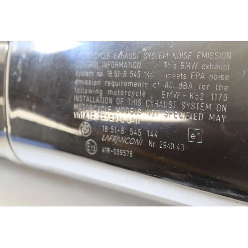 Silencieux (echappement) BMW R 1200 RT 2014 - 2018