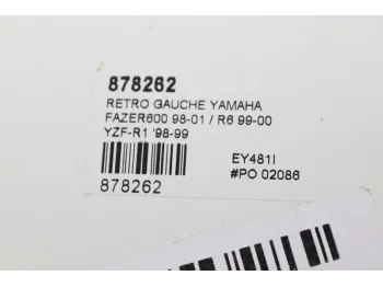 Retro droit YAMAHA FZS 600 FAZER 1998 - 2001