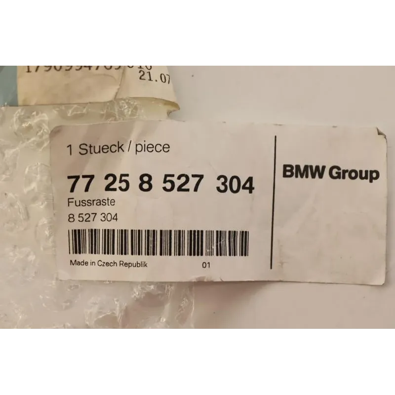 Repose pieds arriere droit BMW C 600 SPORT 2012 - 2015