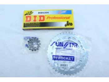 Kit chaine occasion SUZUKI DR 350 S 1996 - 1999
