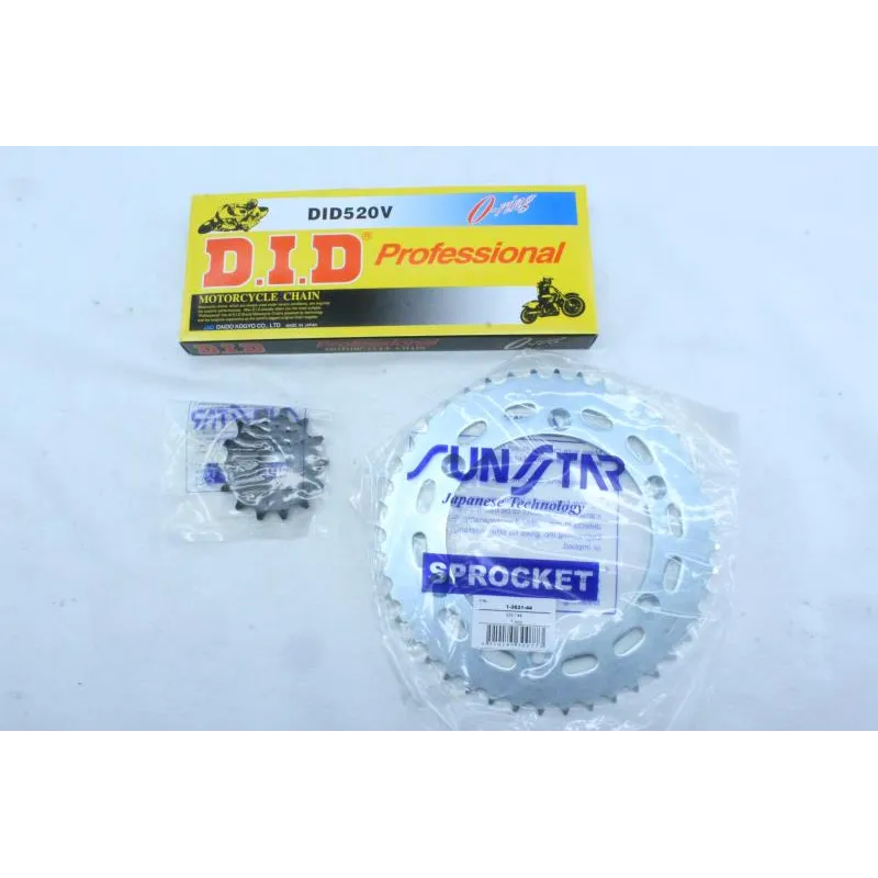 Kit chaine occasion SUZUKI DR 350 S 1996 - 1999