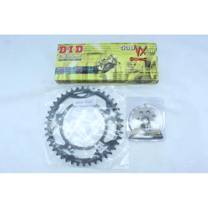 Kit chaine occasion SUZUKI GSXR 1000 2001 - 2006