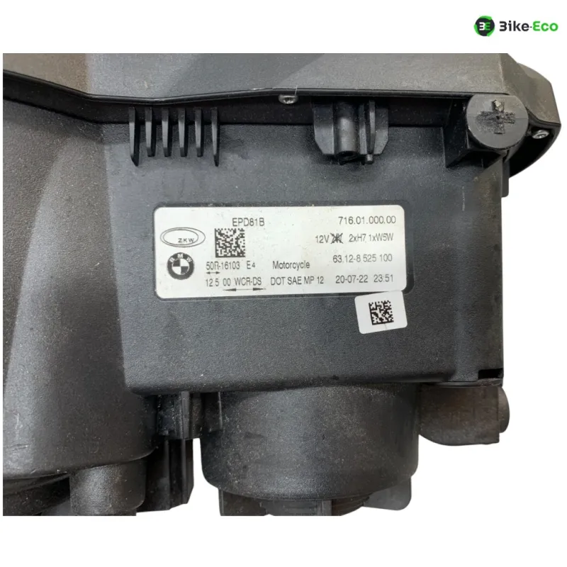 Optique (feux)(phare) BMW R 1200 GS 2013-2018 LC K50