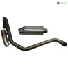 Ligne d'echappement DIRT BIKE YX 125 2022-2024 EXPRIT RS FACTORY Ligne d'echappement DIRT BIKE YX 125 2022-2024 EXPRIT RS FACTORY