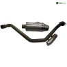 Ligne d'echappement DIRT BIKE YX 125 2022-2024 EXPRIT RS FACTORY Ligne d'echappement DIRT BIKE YX 125 2022-2024 EXPRIT RS FACTORY