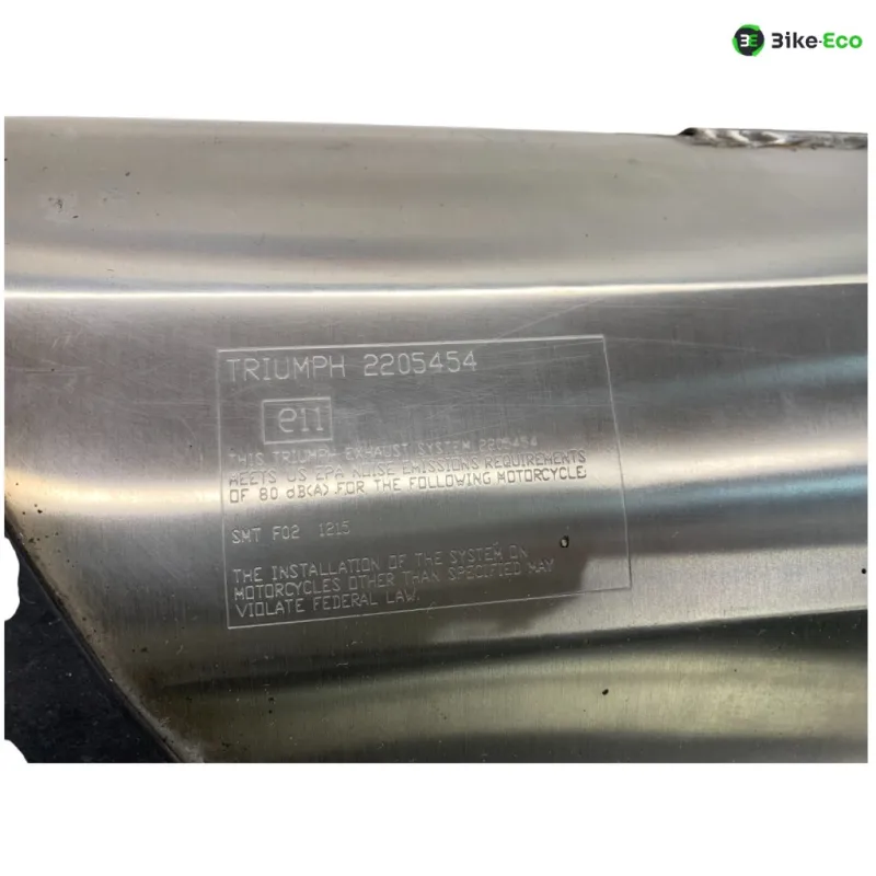 Silencieux (echappement) TRIUMPH TIGER 1200 2012-2018 EXPLORER XC