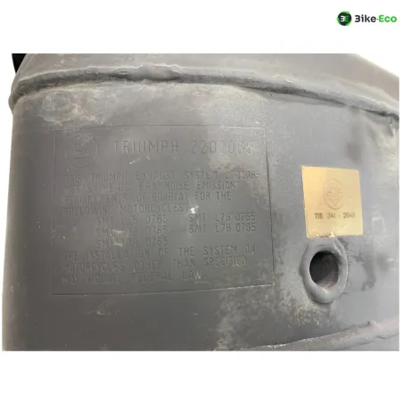 Silencieux (echappement) TRIUMPH STREET TRIPLE R 765 2017-2019