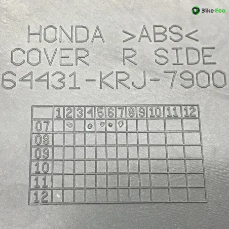 Demi sabot droit HONDA FES 125 2007-2013 S-WING