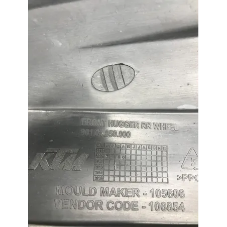 Garde boue arriere KTM DUKE 125 2011-2016