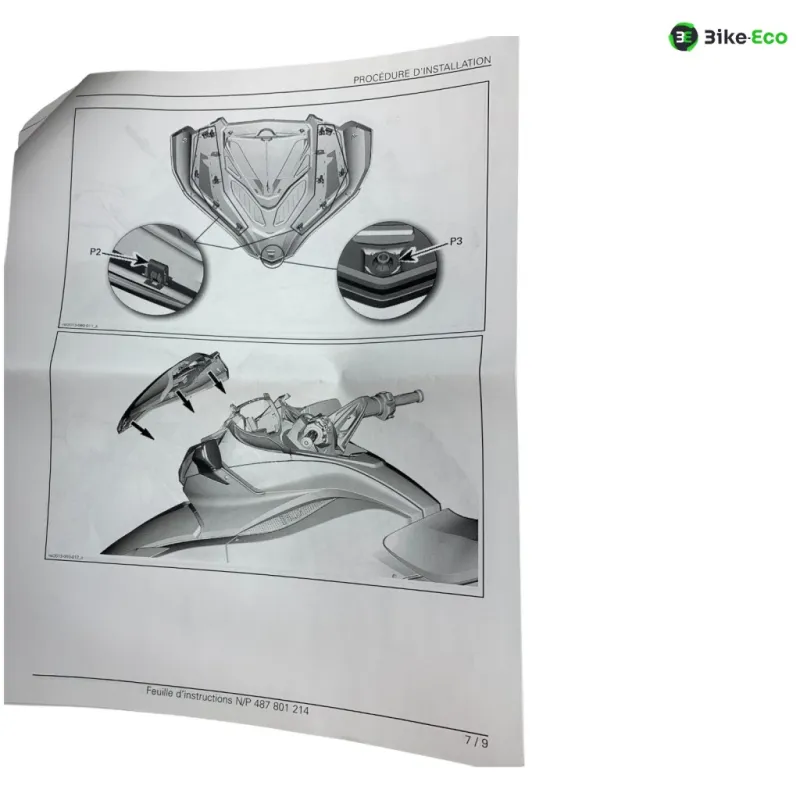 Cache carenage face avant CAN AM SPYDER ST 1000 2016