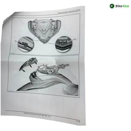 Cache carenage face avant CAN AM SPYDER ST 1000 2016