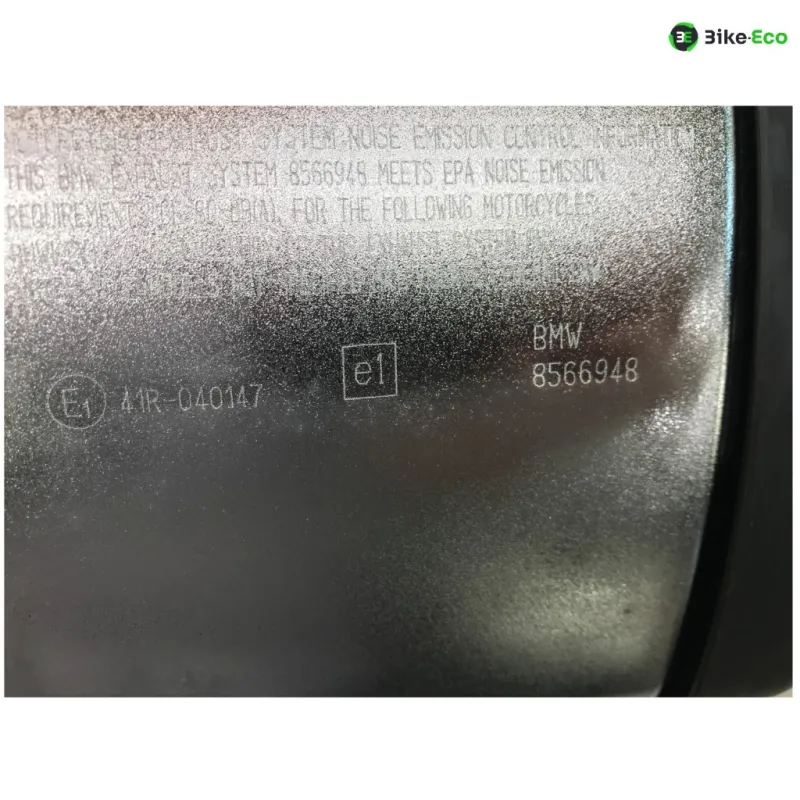 Silencieux (echappement) BMW R 1200 GS 2013-2018 LC K50