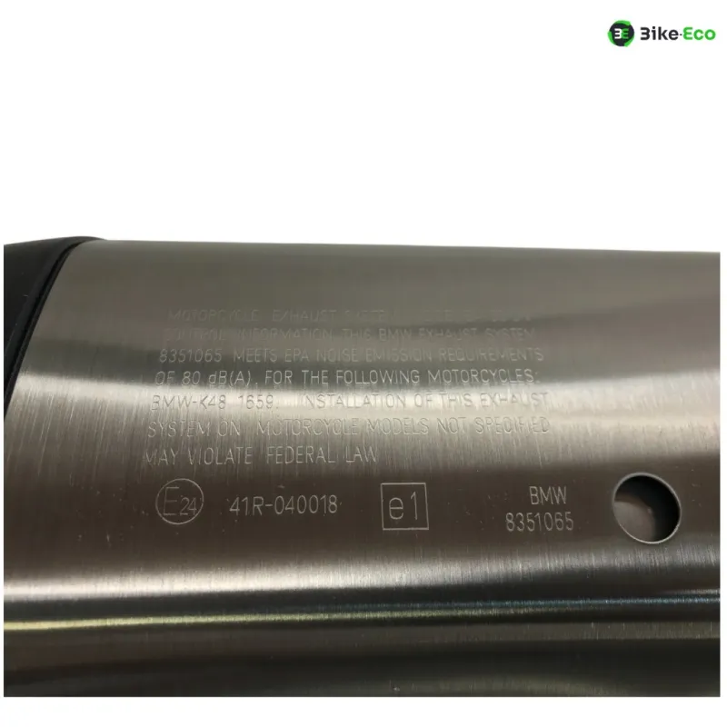 Silencieux gauche (echappement) BMW K 1600 GT 2017-2021 K48