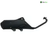 Ligne d'echappement YAMAHA XC 125 R 2014-2015 MAJESTY S Ligne d'echappement YAMAHA XC 125 R 2014-2015 MAJESTY S