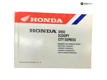 Manuel d'utilisation HONDA SH 50 1993-1995 SCOOPY