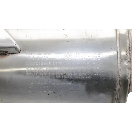 Ligne d'echappement KAWASAKI ER6 650 F ABS 2012 - 2016
