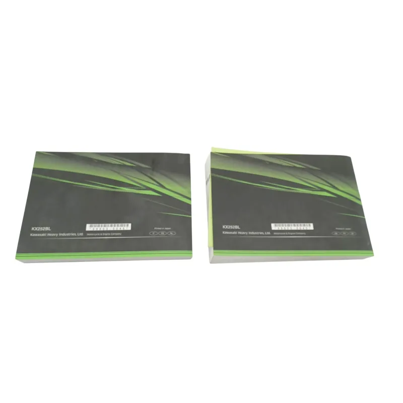 Manuel d'utilisation KAWASAKI KX 250 2012 - 2026