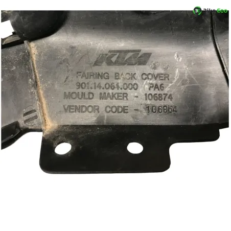 Garde boue arriere KTM DUKE 125 2011-2016
