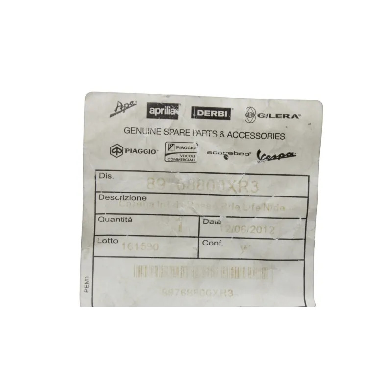 Demi sabot droit APRILIA RS4 50 2011 - 2017