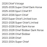 Guidon INDIAN CHIEF DARK HORSE 1890 2022-2026