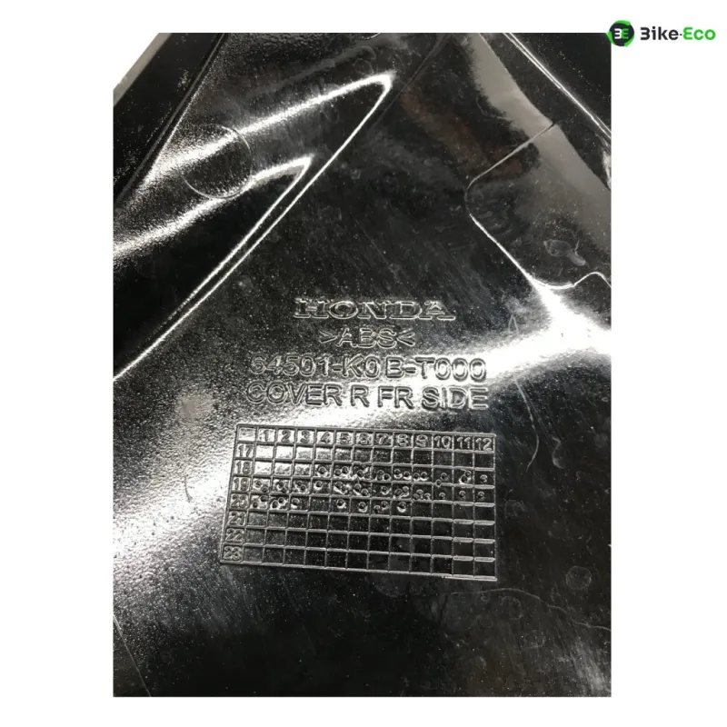 cache carenage face avant droit HONDA NSS 125 2019-2020 FORZA