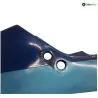 Cache carenage coque arriere droit SUZUKI GSXR 1100 1986-1988 Cache carenage coque arriere droit SUZUKI GSXR 1100 1986-1988