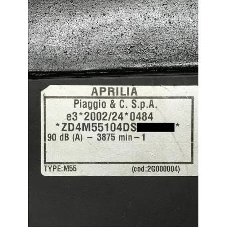 Coffre sous selle APRILIA SRV 850 2012-2014