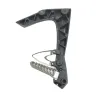 Platine et repose pieds arriere gauche TRIUMPH SPRINT ST 1050 2005-2010
