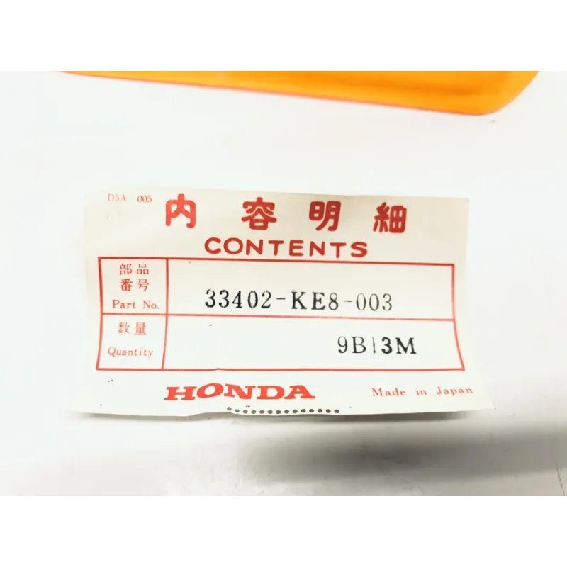 Cabochon clignotant HONDA CBX 125 1984