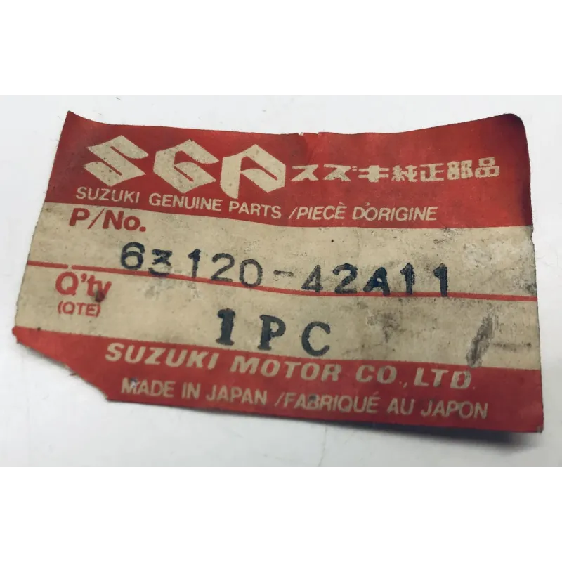 Boucle cadre arriere SUZUKI DR 125 1985-1988