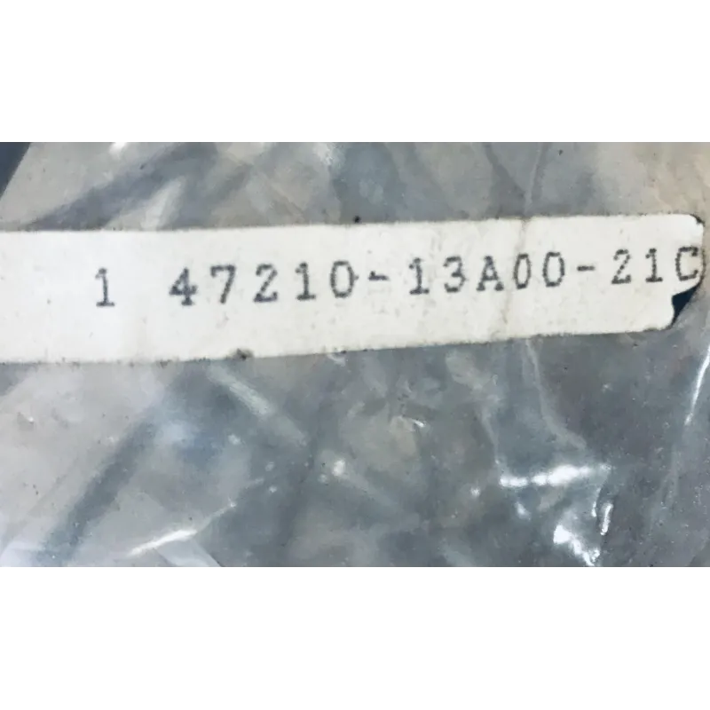 Cache carenage sous selle gauche SUZUKI TS 250 X 1985-1989