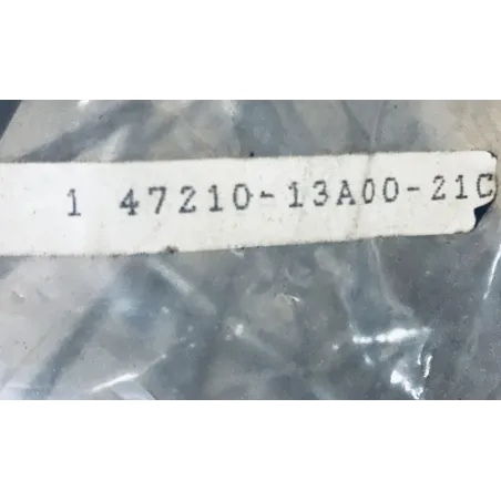 Cache carenage sous selle gauche SUZUKI TS 250 X 1985-1989