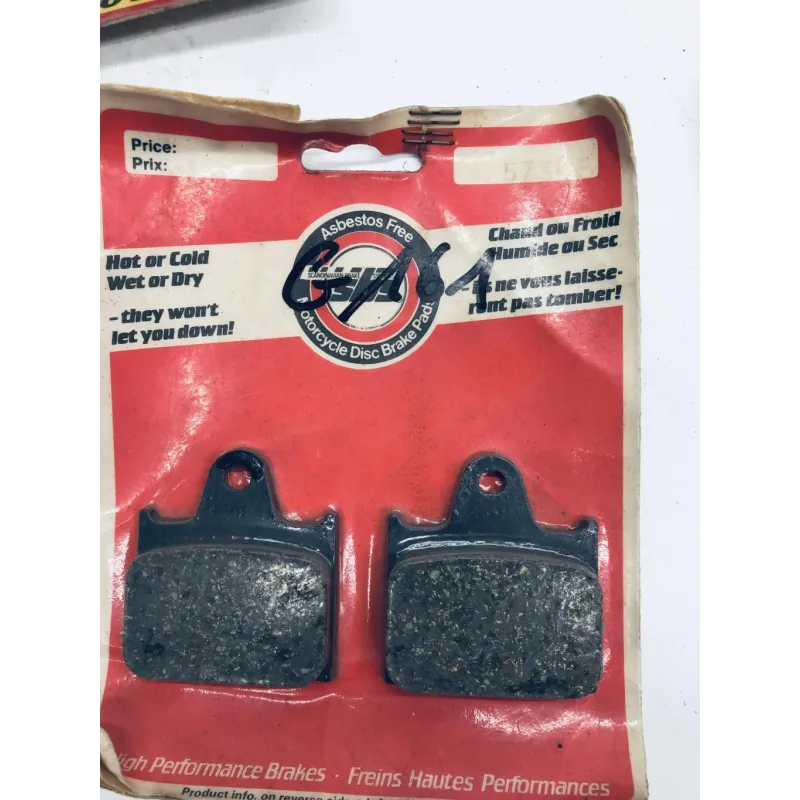 Plaquettes de frein arriere HONDA VF 1000 R 1984-1986