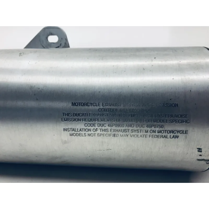 Silencieux droit (echappement) DUCATI SUPERSPORT 750 SS 1999-2002