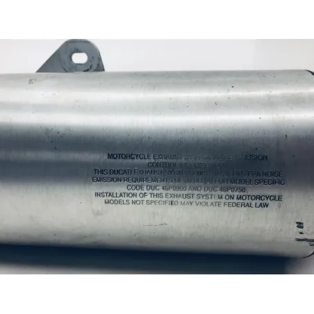 Silencieux droit (echappement) DUCATI SUPERSPORT 750 SS 1999-2002
