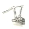 Platine et repose pieds arriere gauche YAMAHA FZS 600 2002-2003 FAZER Platine et repose pieds arriere gauche YAMAHA FZS 600 2002-2003 FAZER