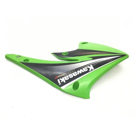 Cache carenage ecope gauche KAWASAKI KX 250 2004