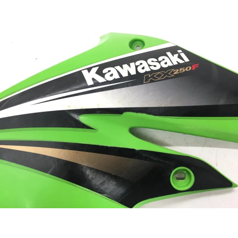Cache carenage ecope gauche KAWASAKI KX 250 2004