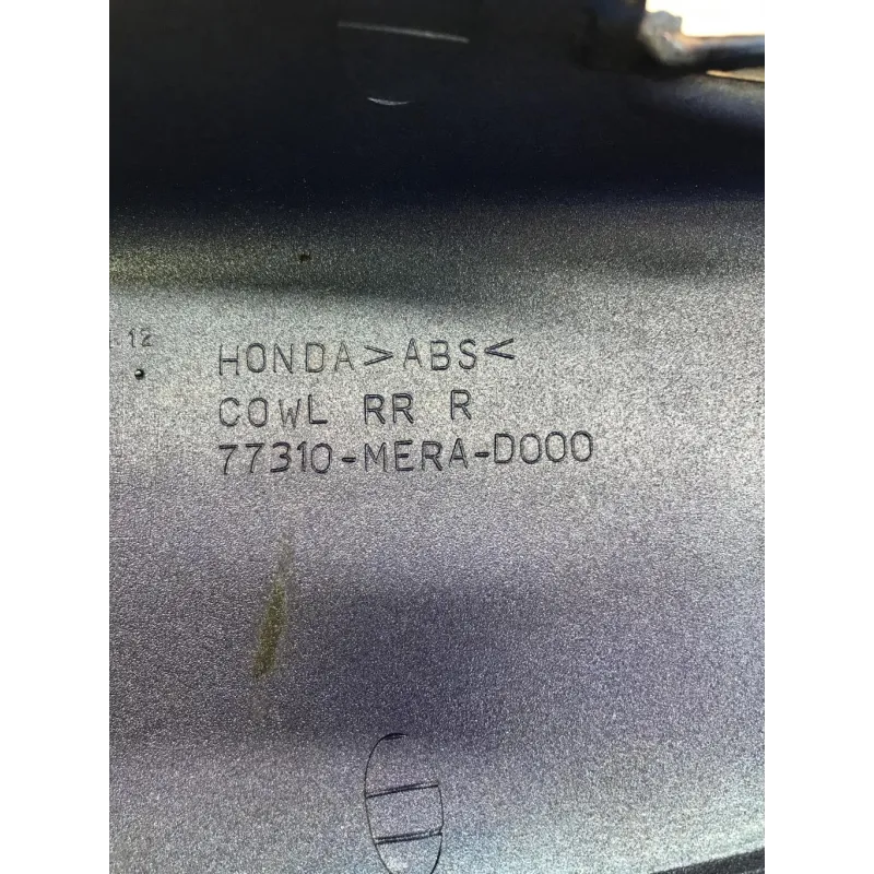 Cache carenage coque arriere HONDA CBF 600 2004-2007 S ABS