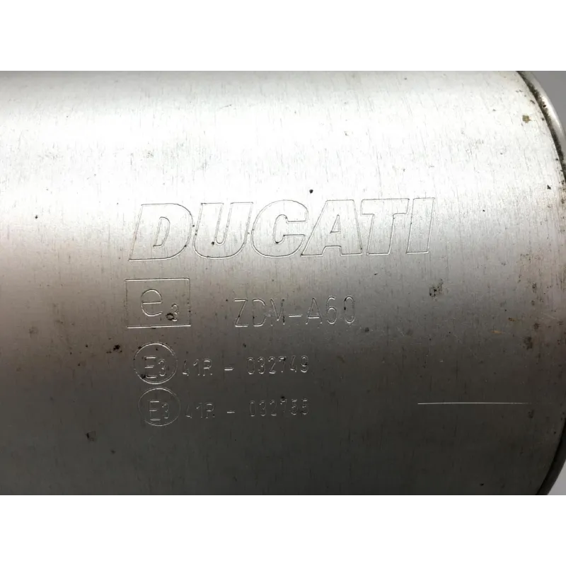 Silencieux droit (echappement) DUCATI MONSTER 696 2008-2009