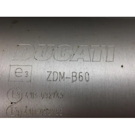 Silencieux gauche (echappement) DUCATI MONSTER 696 2008-2009